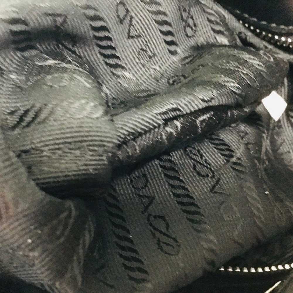 Black Prada Milano Nylon Shoulder Bag - image 10
