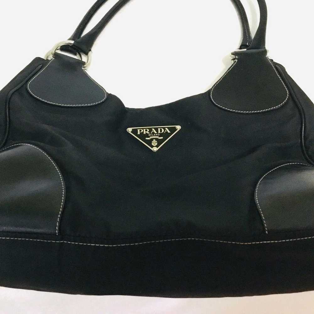Black Prada Milano Nylon Shoulder Bag - image 1
