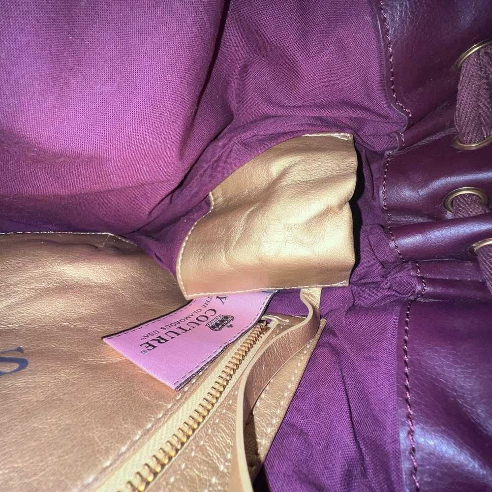 Vintage Pink Juicy Couture Purse Tote Bag Handbag… - image 5