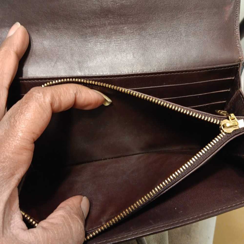 louis vitton burgundy patent leather wallet - image 8