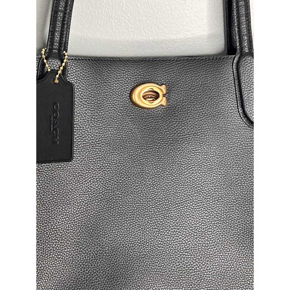 Coach Polished Pebble Leather Willow Tote & Small… - image 5