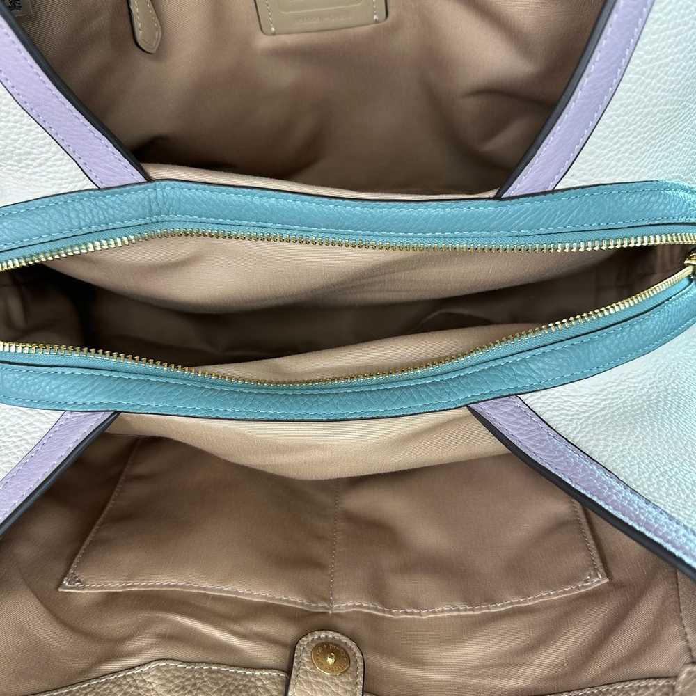 Coach Kristy Shoulder Bag In Colorblock CA216 Gol… - image 5