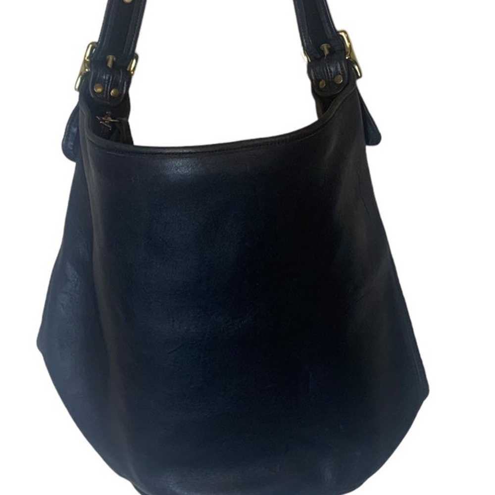 Authentic leather Coach Bucket Bag - image 1