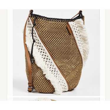 3.1 PHILLIP LIM Cut Out Woven Marlee Leather Buck… - image 1