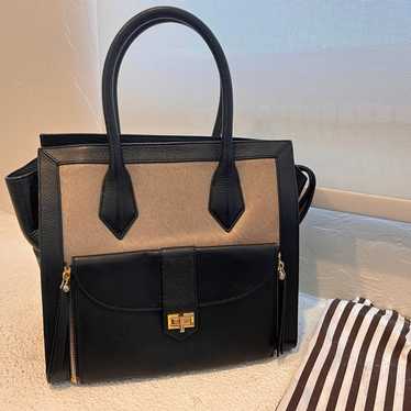 Henri Bendel calf hair Rivington tote handbag - image 1