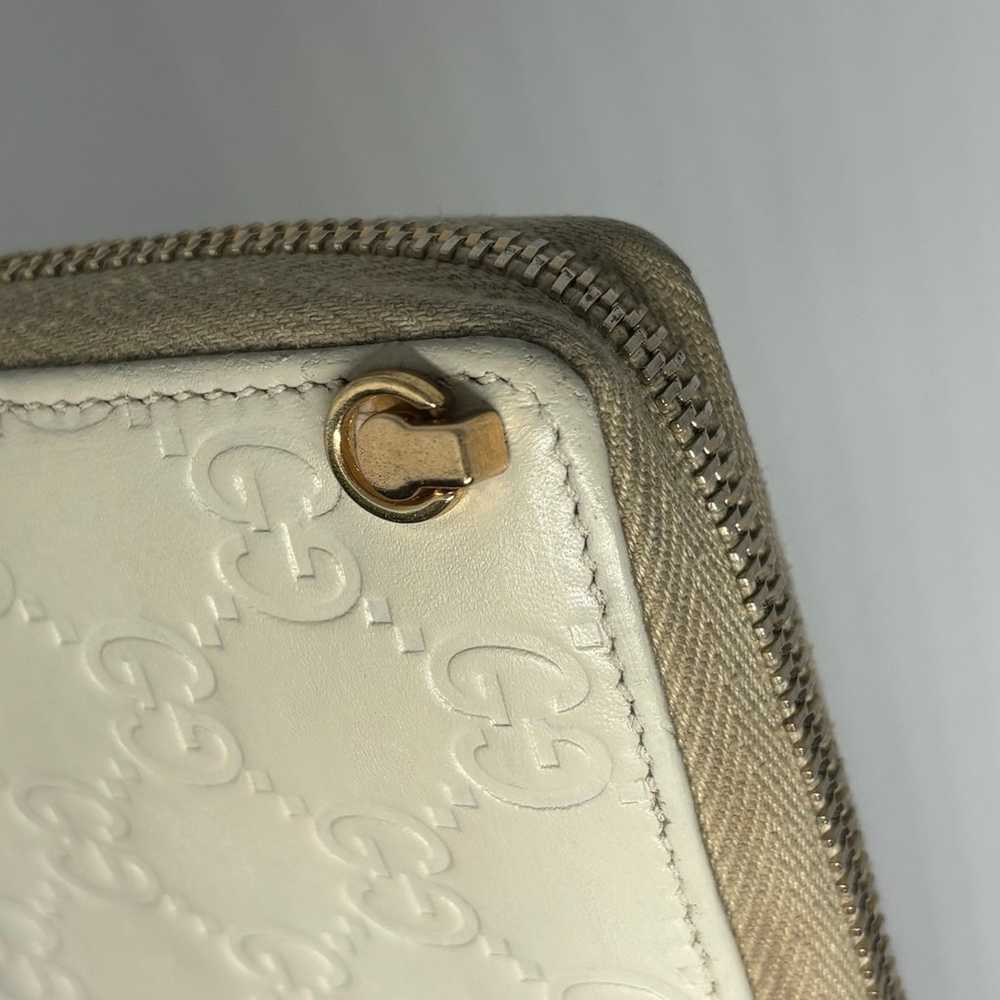 Authentic Gucci Guccisima Zip Around Wallet On Ch… - image 10