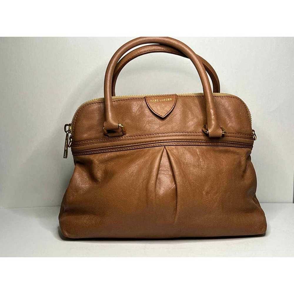 Marc Jacobs RARE Italian Camel Lambskin Leather P… - image 3