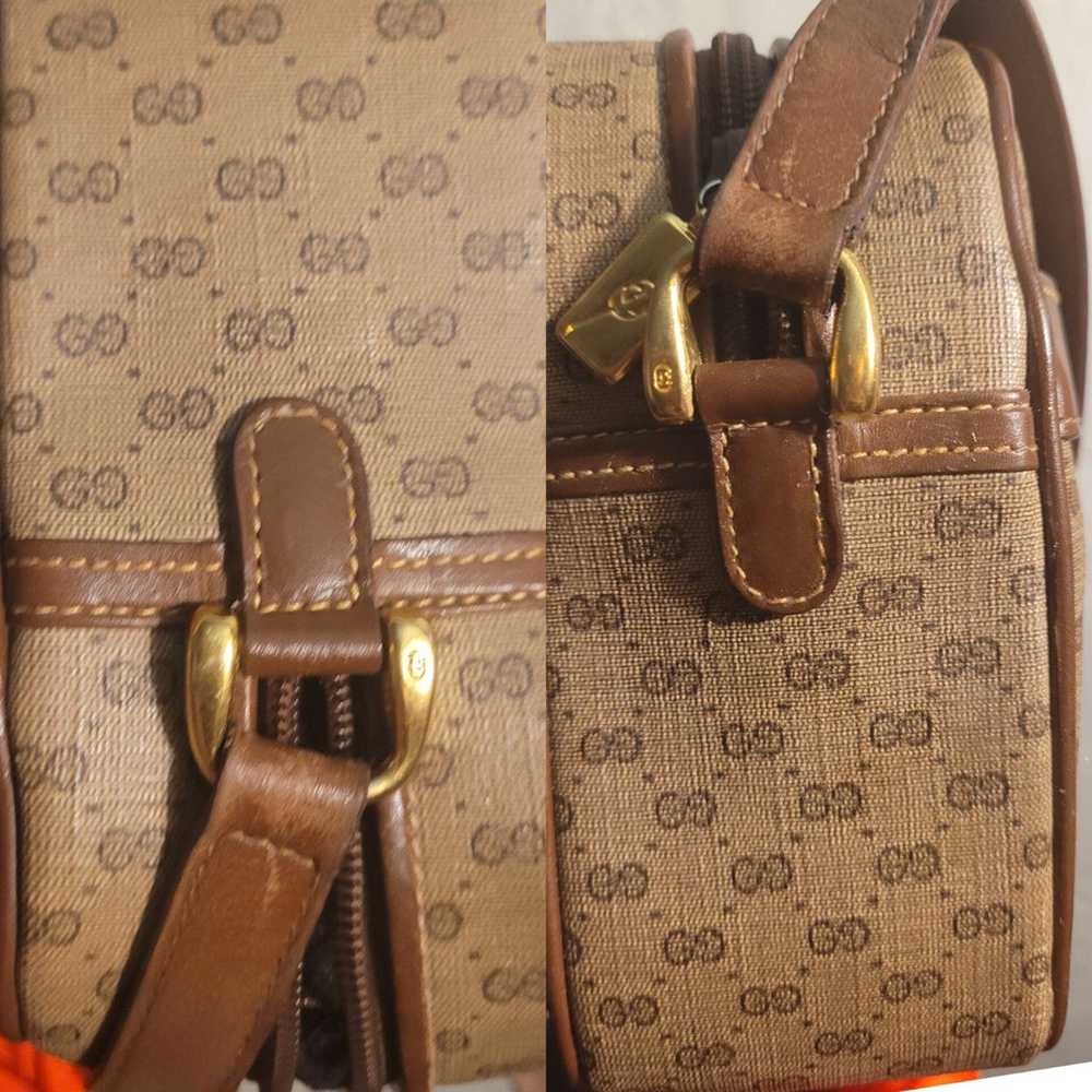 Gucci Micro Gg Interlocking Supreme Canvas Camel … - image 8