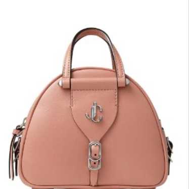 NWOT LN JIMMMY CHOO Varenne Leather Handbag Bowler - image 1