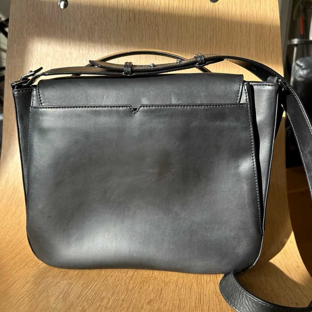 Eddie Borgo Black Calf Leather Handbag - image 4