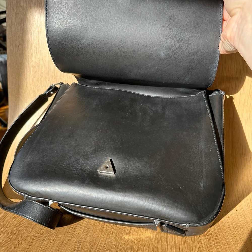 Eddie Borgo Black Calf Leather Handbag - image 6
