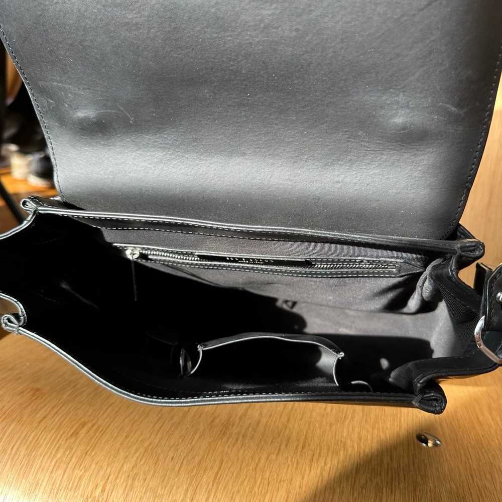 Eddie Borgo Black Calf Leather Handbag - image 7