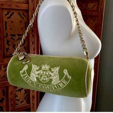 Juicy Couture Mini Barrel Bag in buy Green and Beige