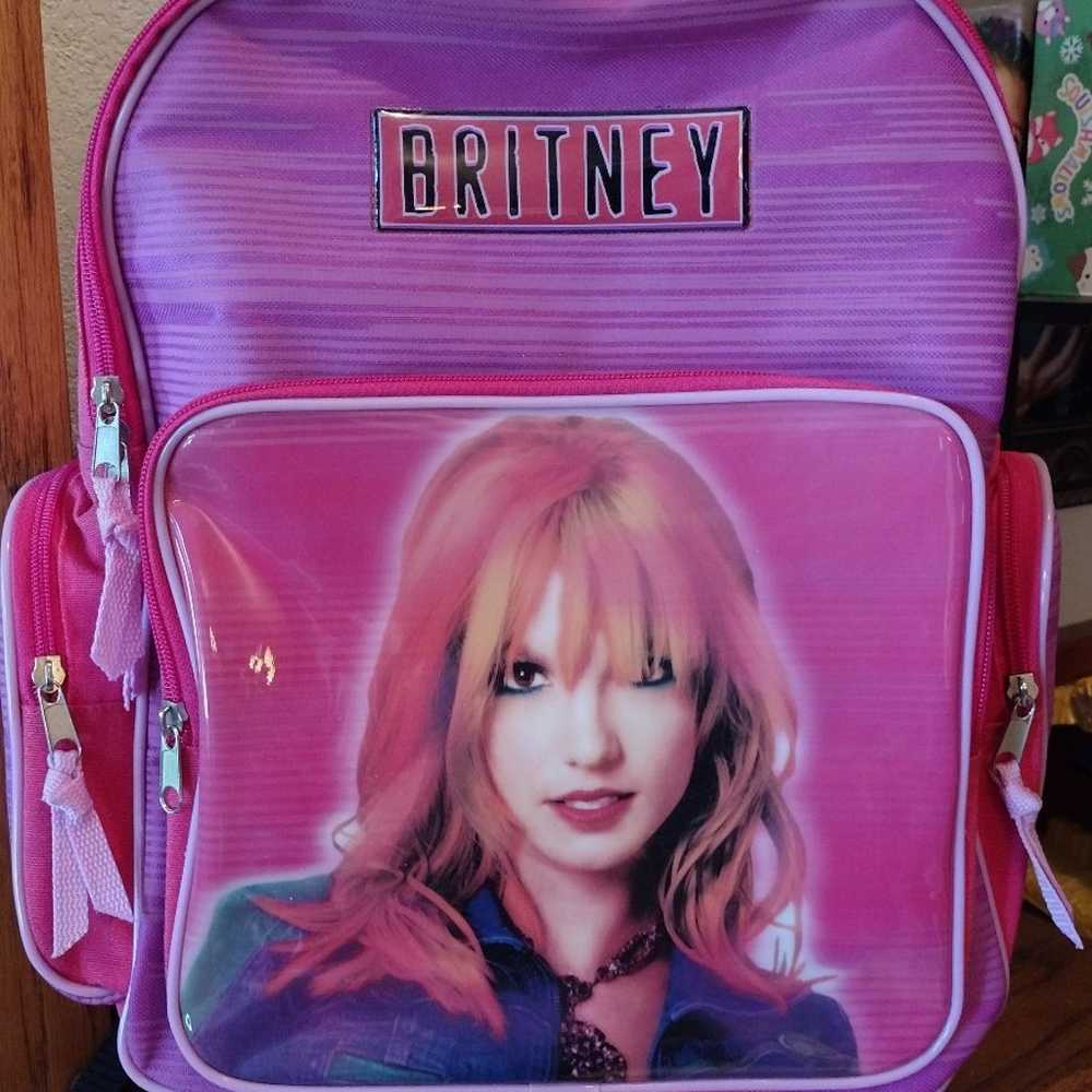 Britney Spears Backpack *RARE* - image 1