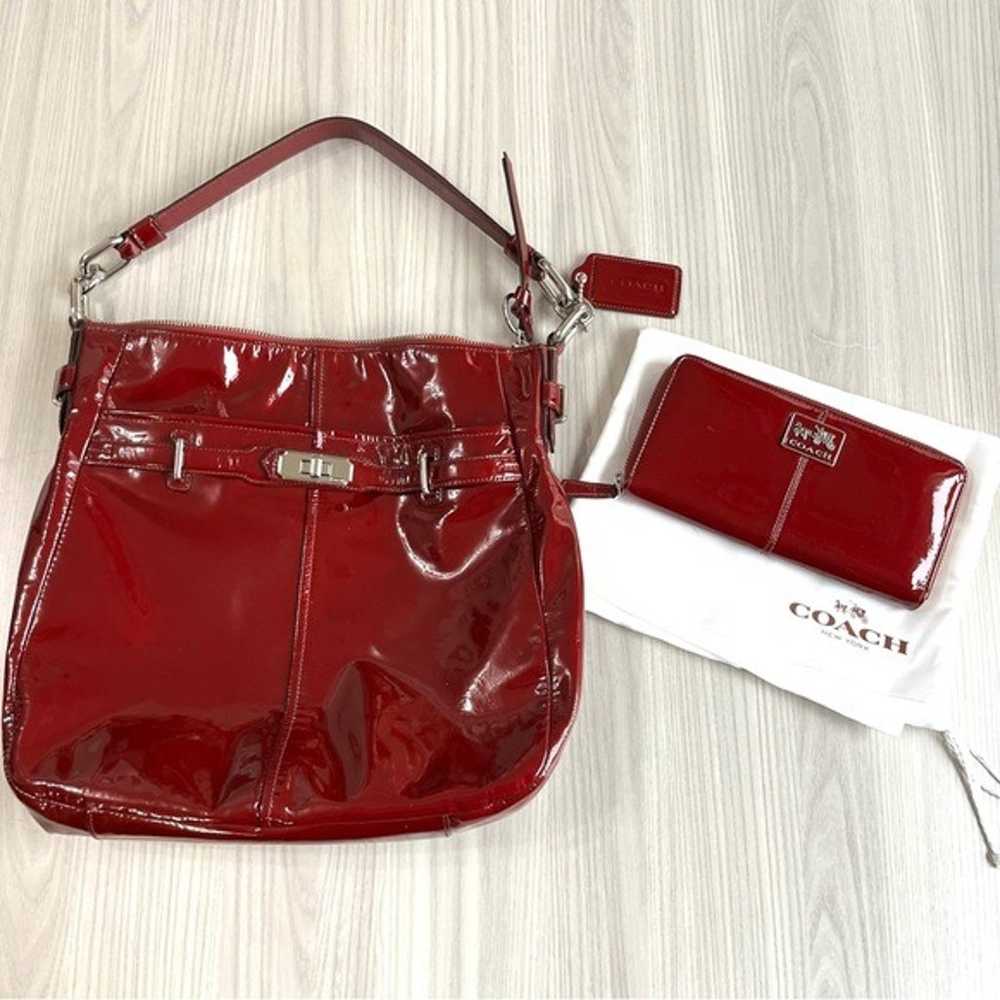 LIKE NEW! Matching Coach Chelsea Patent Leather '… - image 1