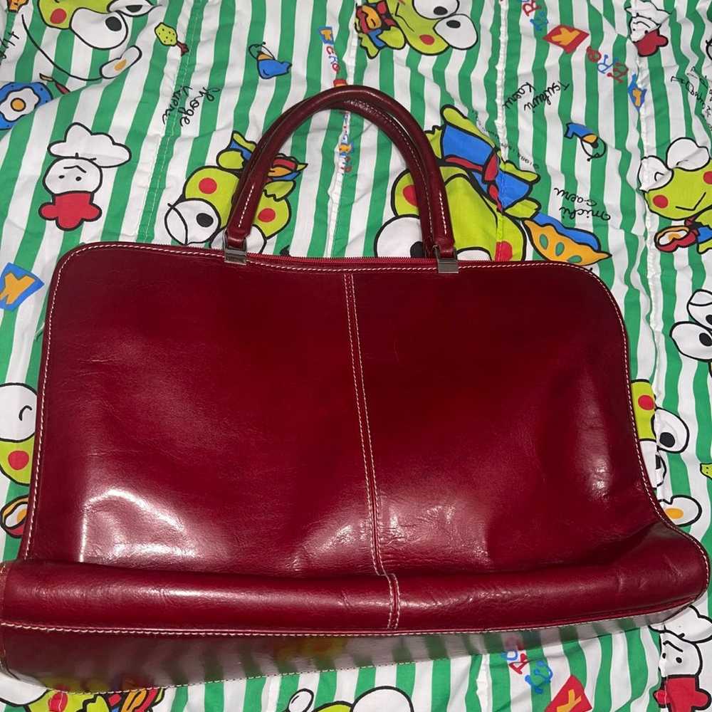 Chiarugi leather briefcase bag - image 2