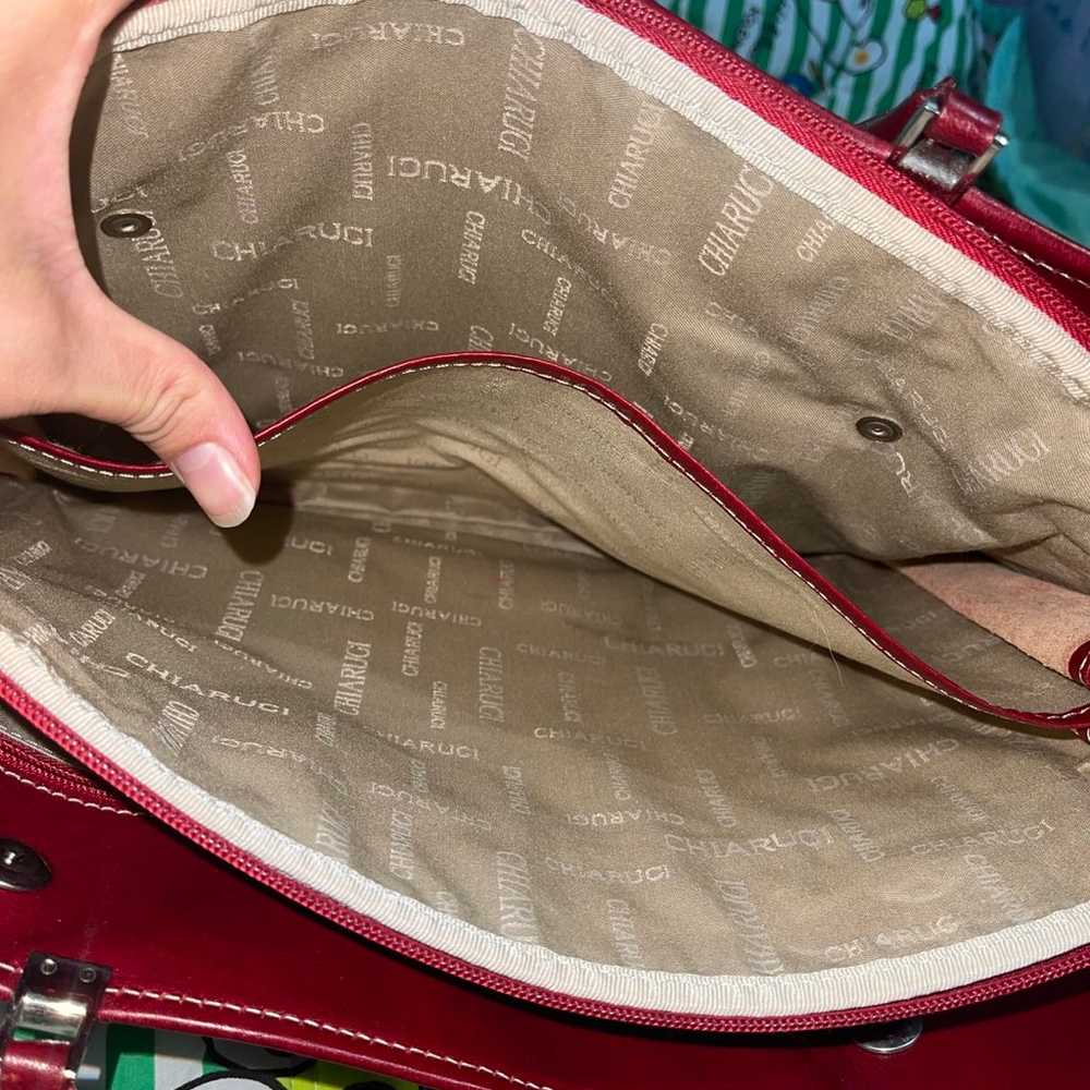 Chiarugi leather briefcase bag - image 5