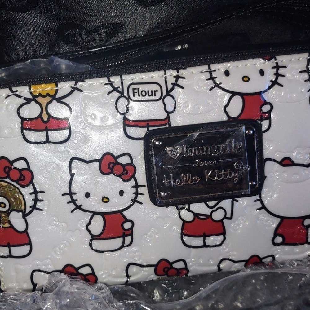 Hello kitty X Loungefly Embossed Large dome purse… - image 3