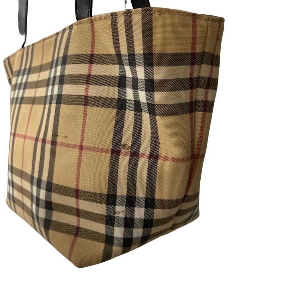 Classic Burberry Shoulder Bag nova check pattern … - image 10