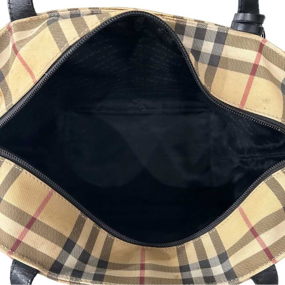 Classic Burberry Shoulder Bag nova check pattern … - image 6