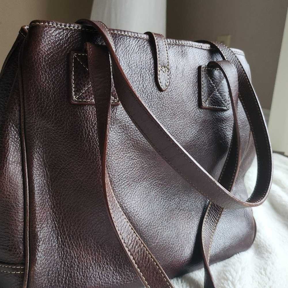 dooneyandbourke large leather shoulder bag - image 2