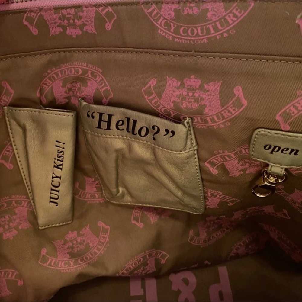 Navy blue and pink rare juicy couture bag - image 3