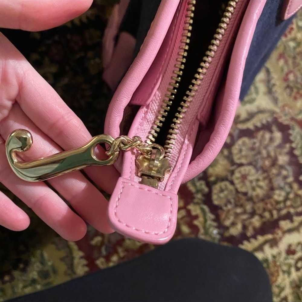 Navy blue and pink rare juicy couture bag - image 4
