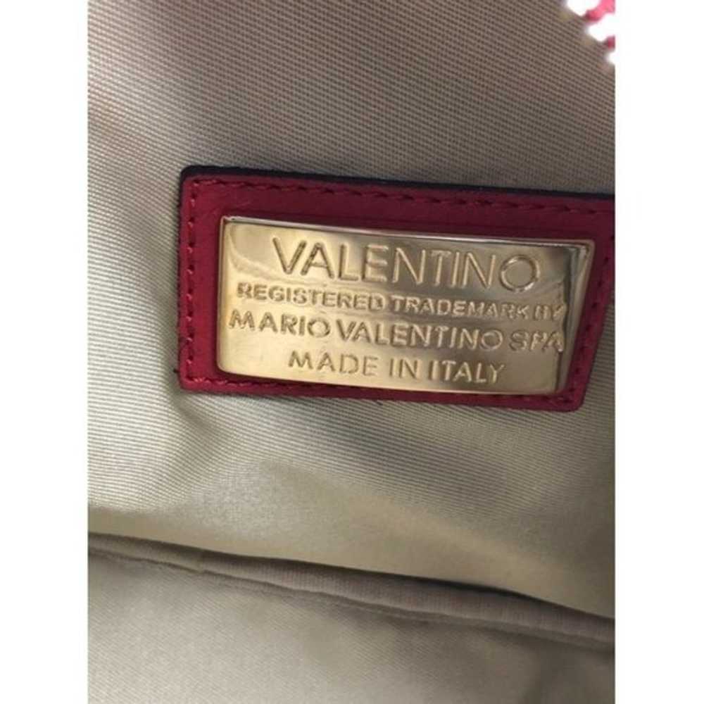Mario VALENTINO Mia Red Leather Cross Body Bag - image 9