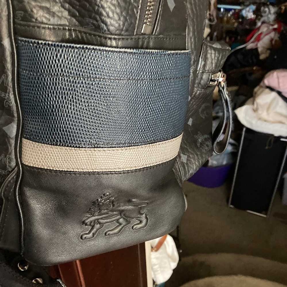 Authentic mcm backpack - image 4