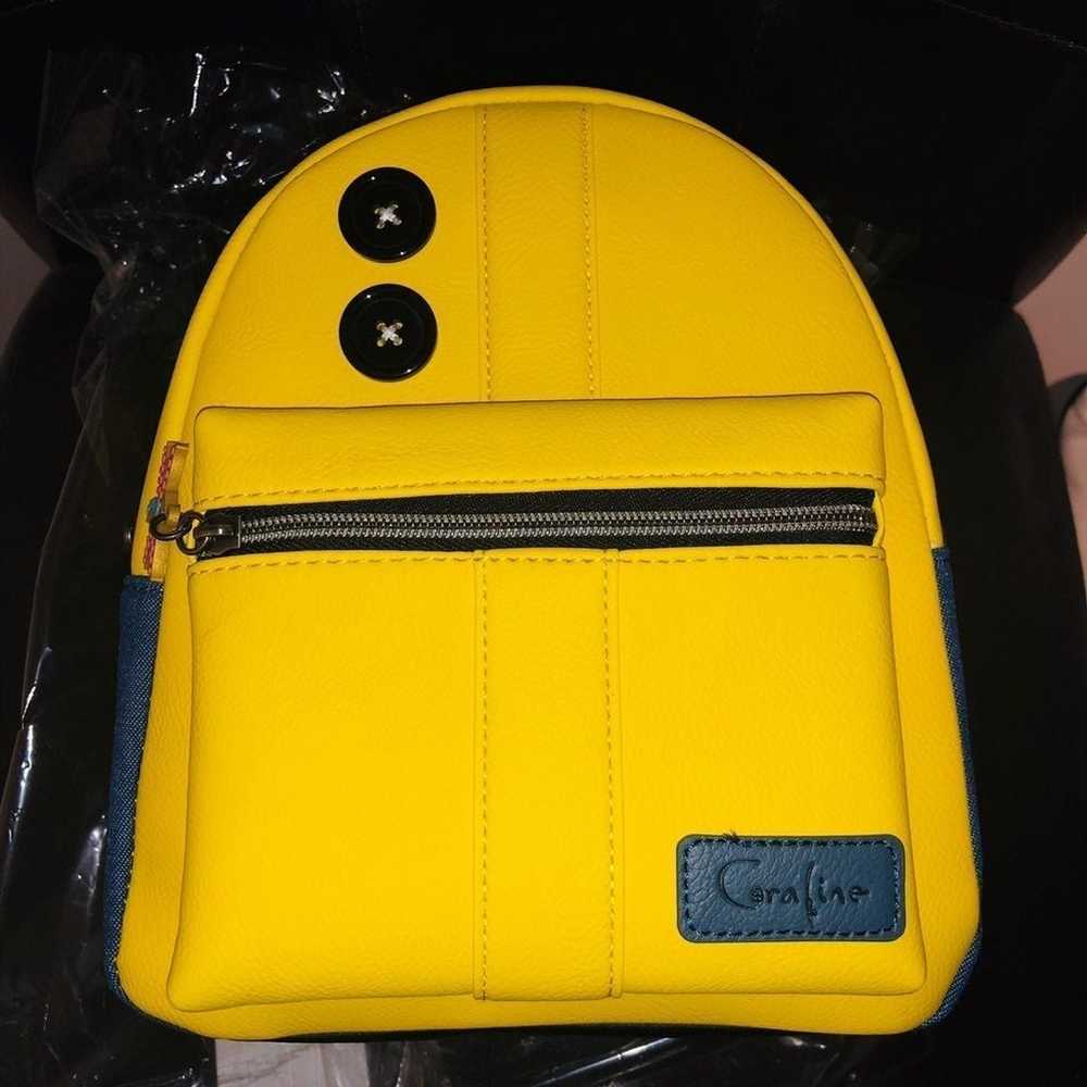 DISNEY Coraline mini Yellow Backpack - image 1