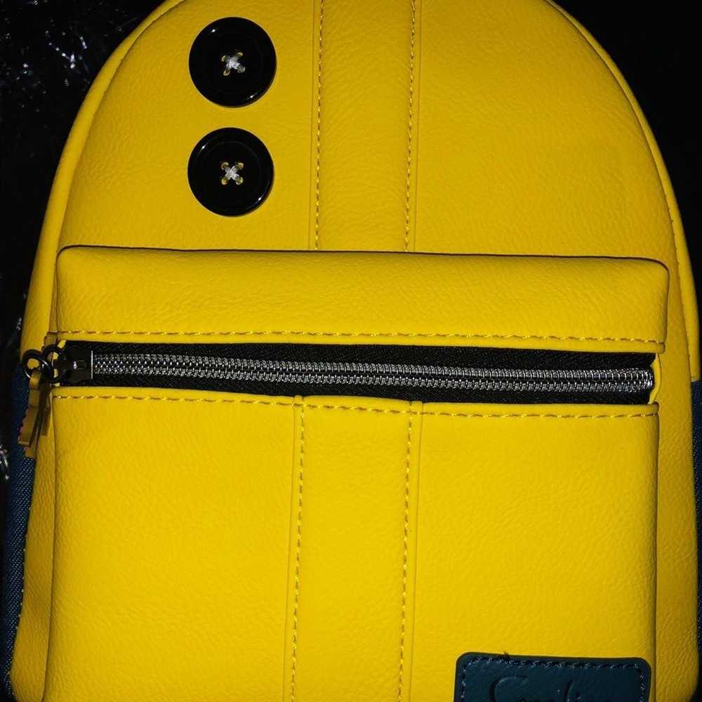 DISNEY Coraline mini Yellow Backpack - image 3