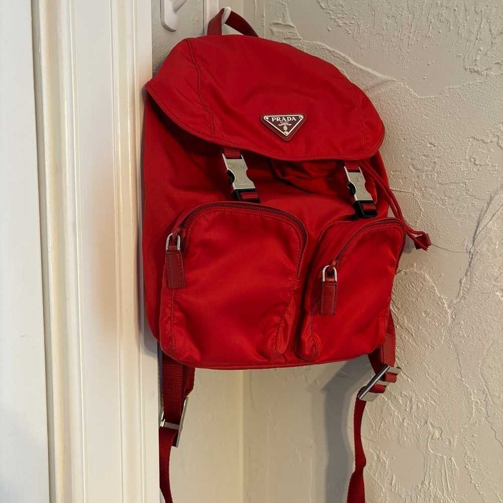 Prada nylon backpack - image 1