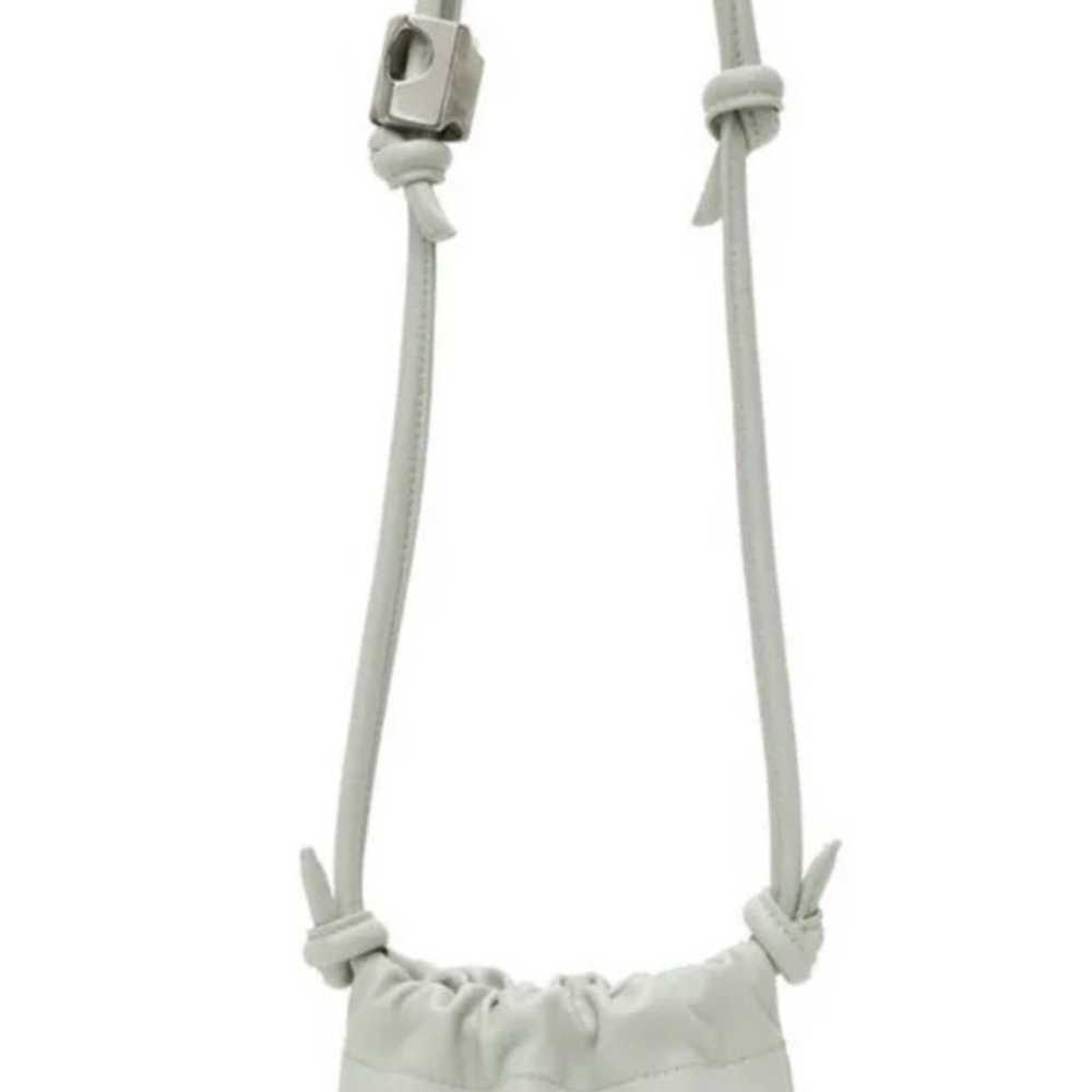 Off white sage slider leather crossbody bag like … - image 7