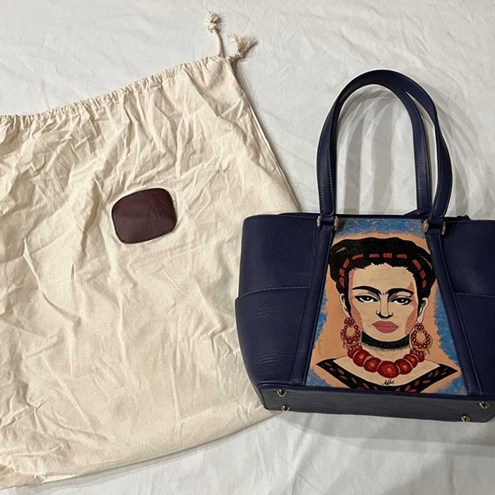 Prison Art Brand Frida Kahlo Blue Purse/Handbag - Gem