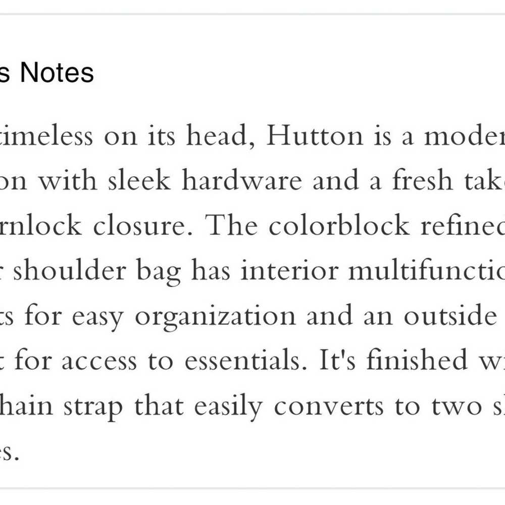 Coach Colorblock Hutton Shoulder Bag Brass/Ivory … - image 11