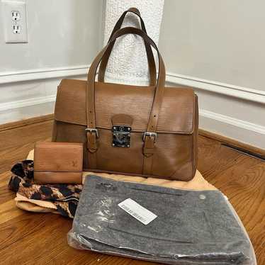 Authentic Louis Vuitton Segur MM Epi Shoulder bag… - image 1