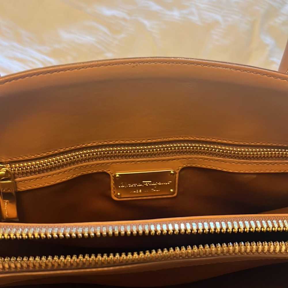 Salvatore Ferragamo bag like new in excellent con… - image 9