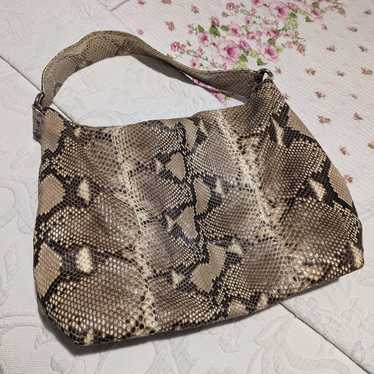 LAI GENUINE PYTHON SNAKESKIN Purse