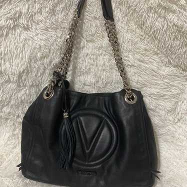 NWOT Valentino Black Leather Tote