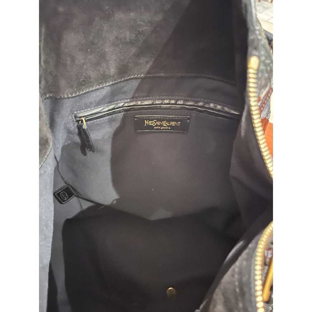Yves Saint Laurent Patent Leather Handle Bag - image 11