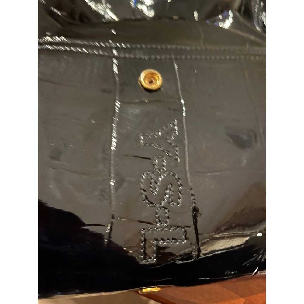 Yves Saint Laurent Patent Leather Handle Bag - image 7