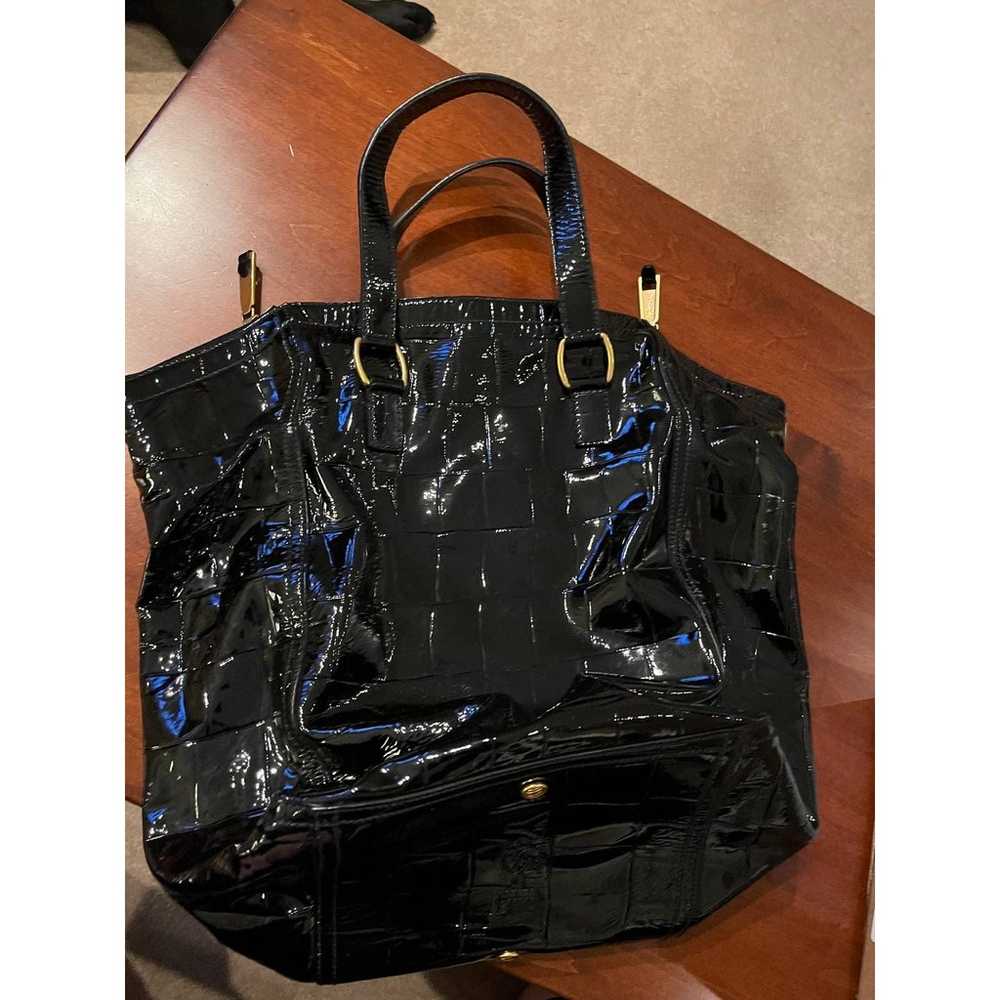 Yves Saint Laurent Patent Leather Handle Bag - image 9