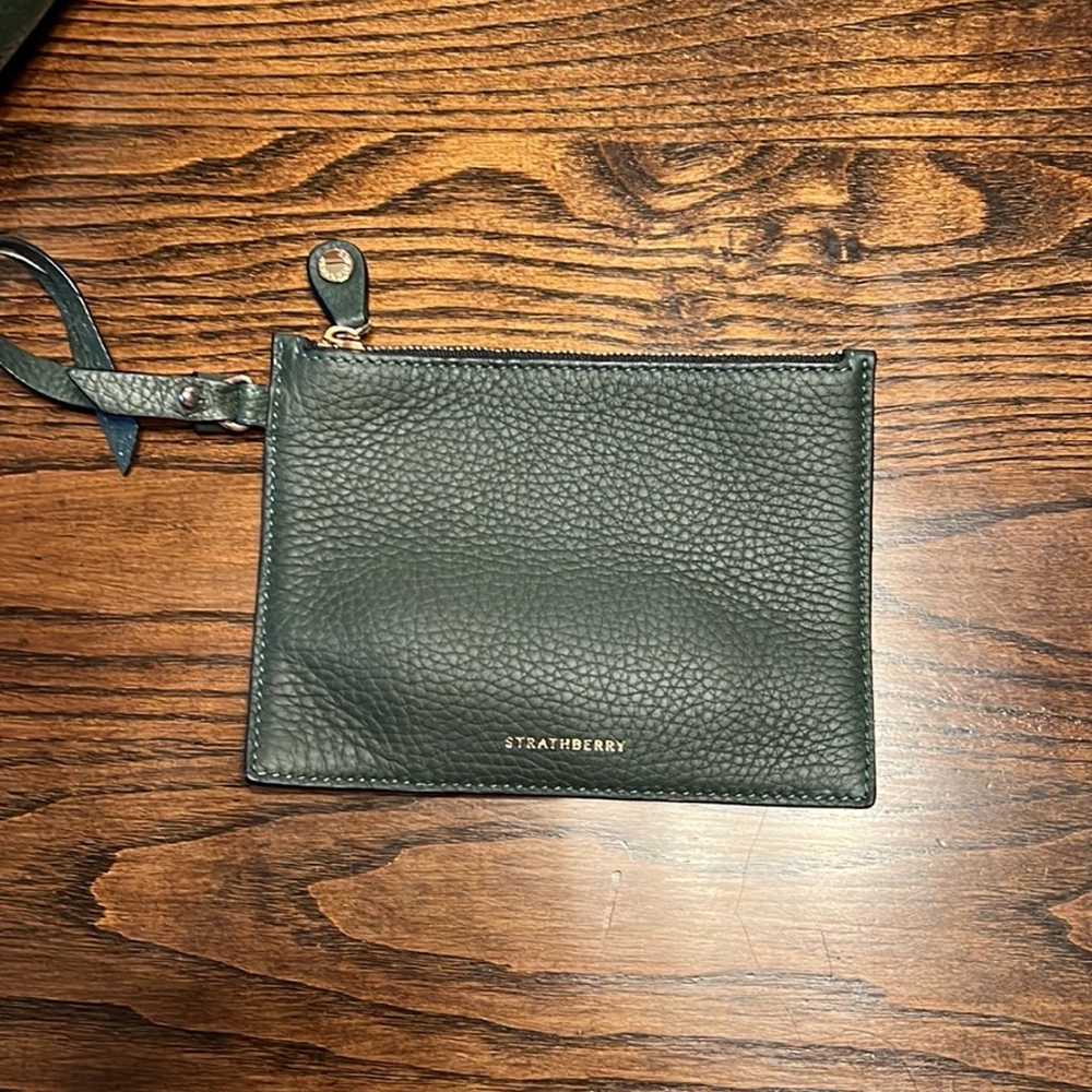 Strathberry Leather Luxury Designer Bucket Bag $5… - image 12