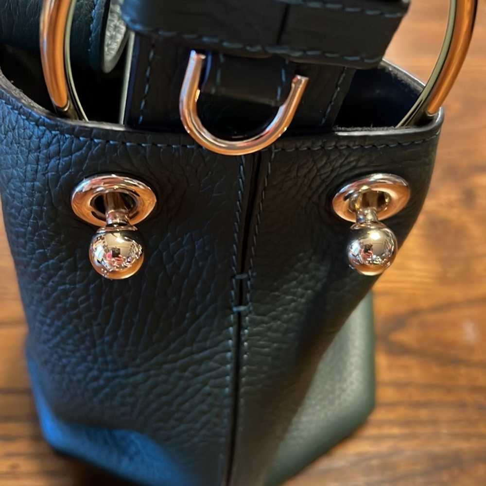 Strathberry Leather Luxury Designer Bucket Bag $5… - image 6