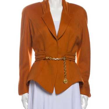 Thierry Mugler Vintage 1980's Wool Blazer - image 1