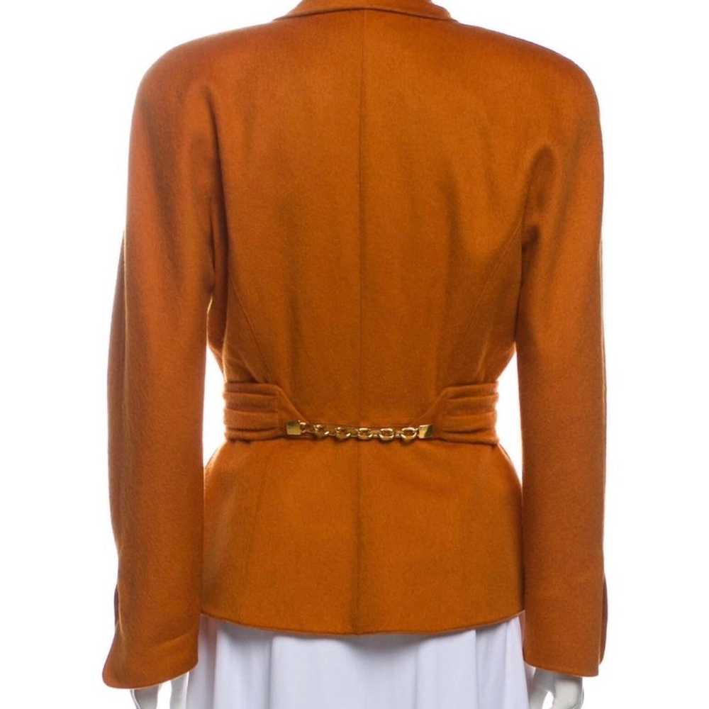 Thierry Mugler Vintage 1980's Wool Blazer - image 3