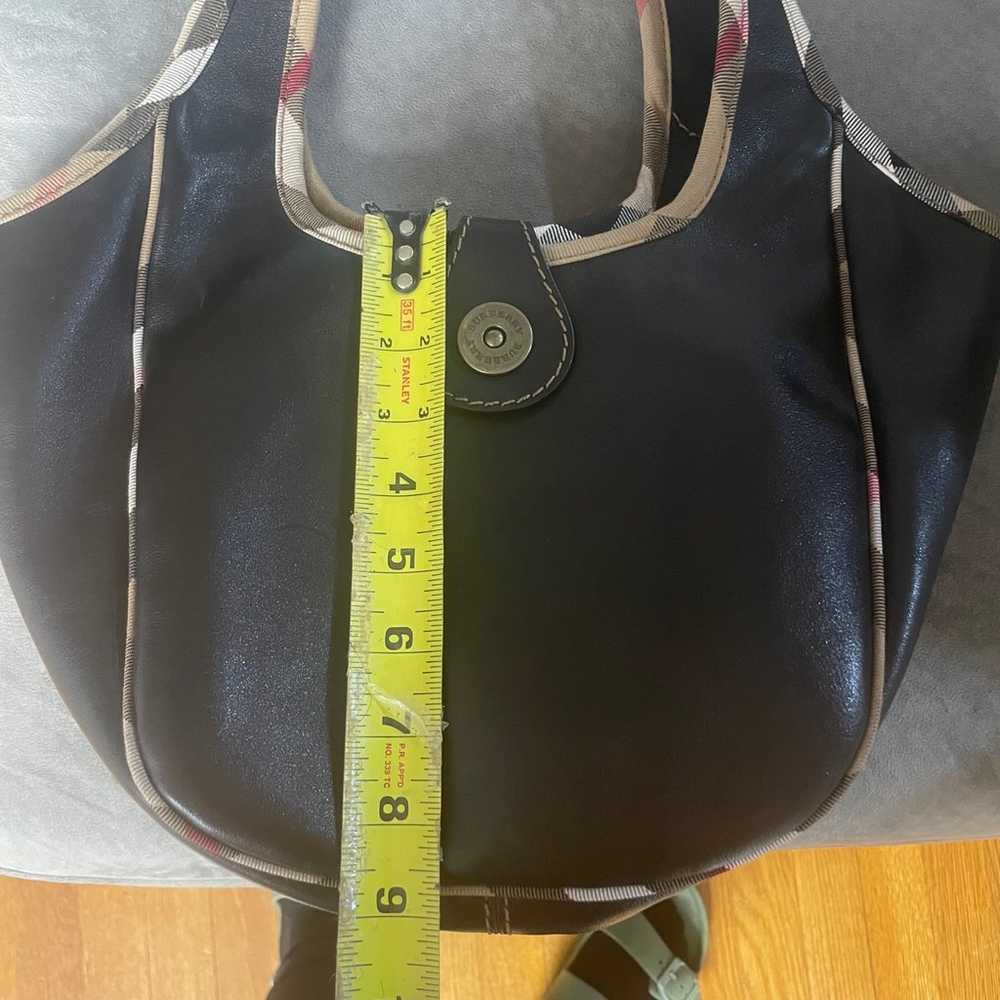 Burberry Black learher purse - image 12