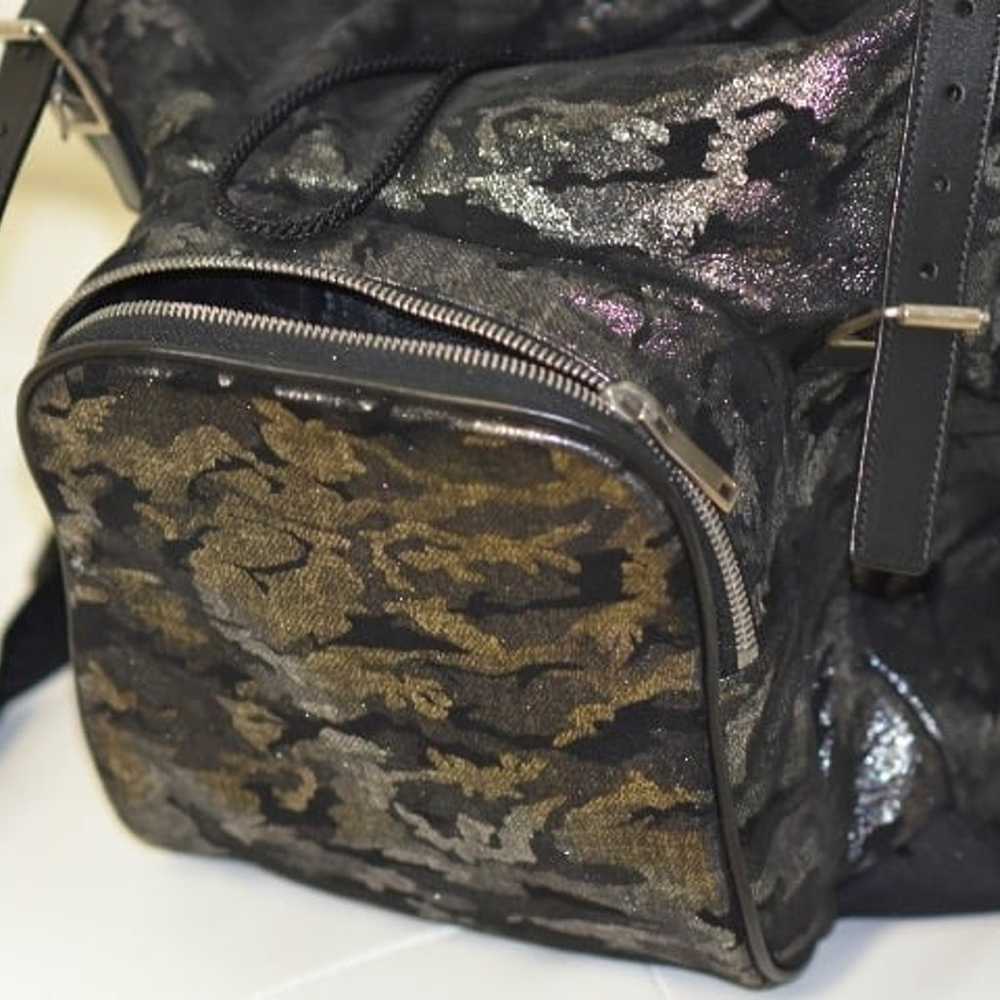 Saint Laurent Paris Hunting Rucksack Backpack Rare - image 2
