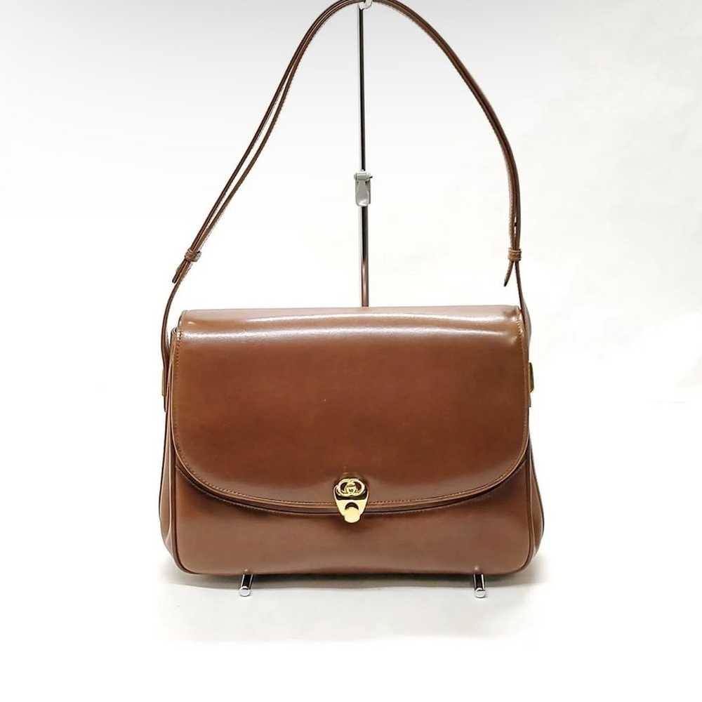 Vintage Gucci  leather handbag - image 1