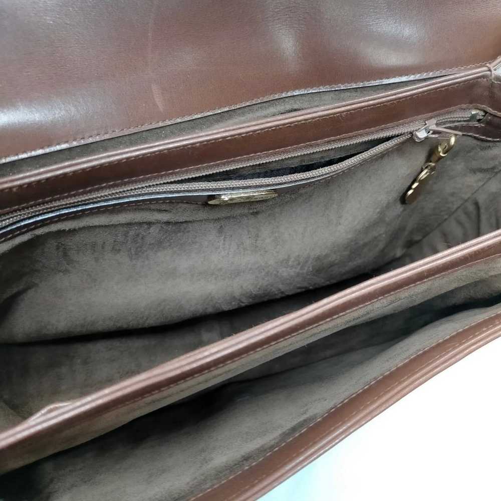 Vintage Gucci  leather handbag - image 8